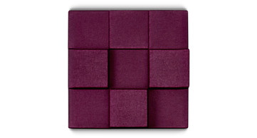 Hang this panel in noise-prone areas to absorb extra decibels in your office, studio, or play area